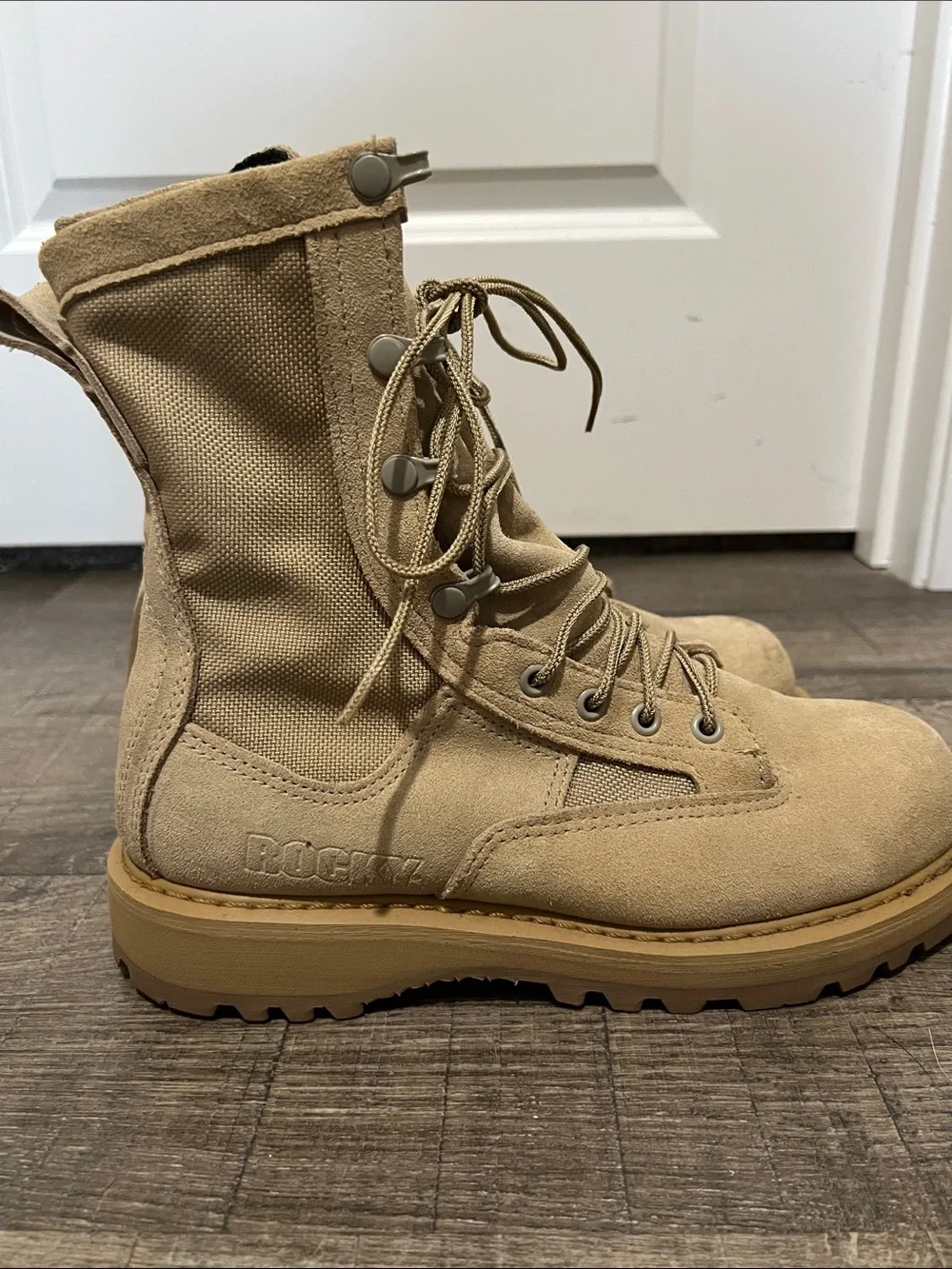 Rocky rugged suede